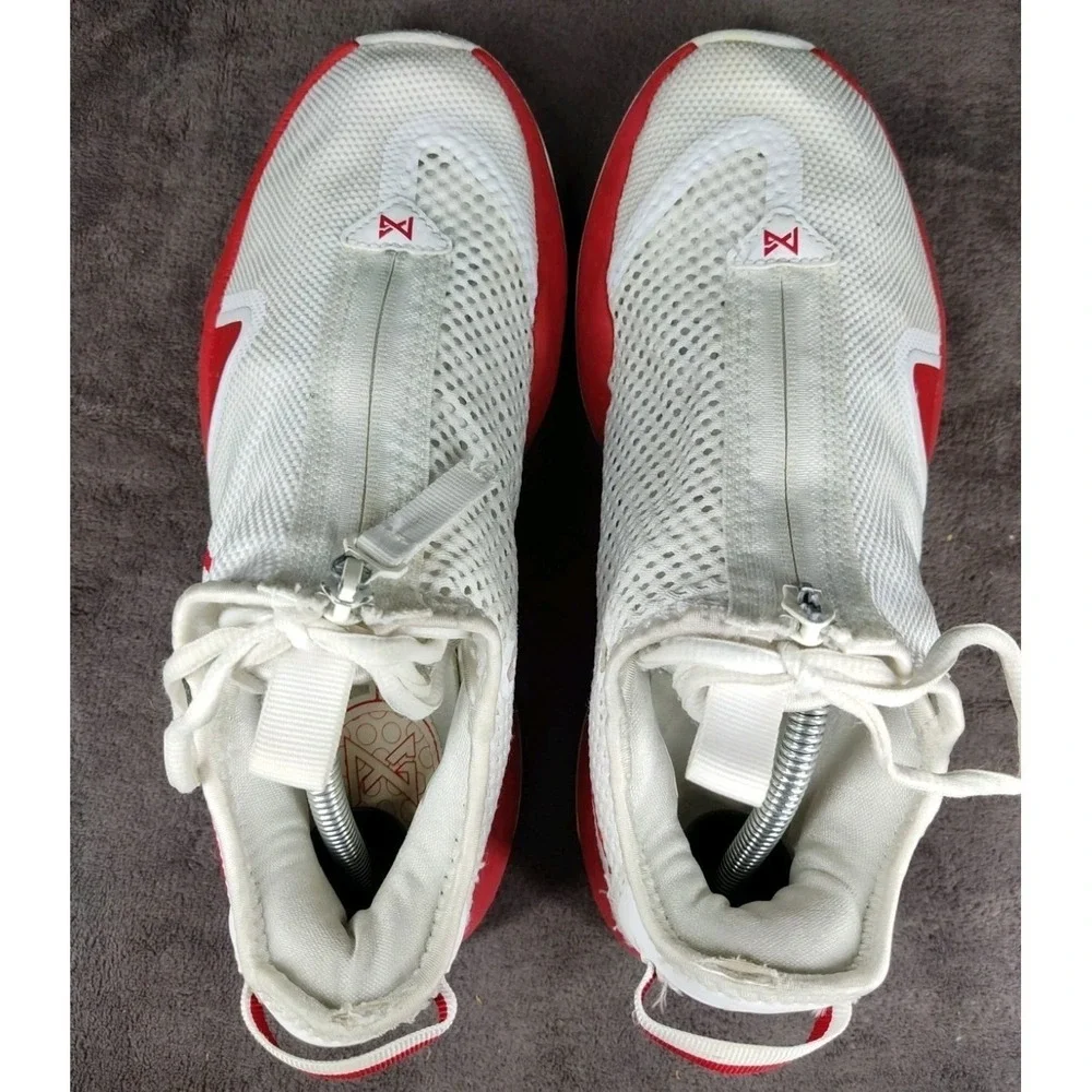 Nike PG 4‎ CW4134-114 Zipper Lace Basketball Shoes Mens Size 7.5 M Paul George